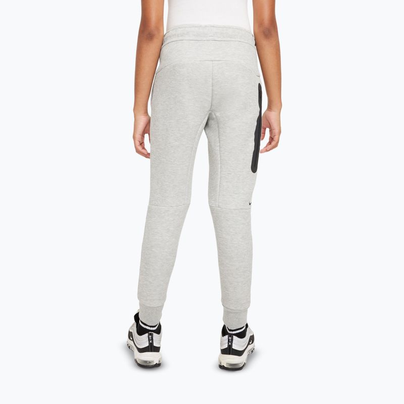 Детски панталони Nike Sportswear Tech Fleece dark grey heather/black/black 3