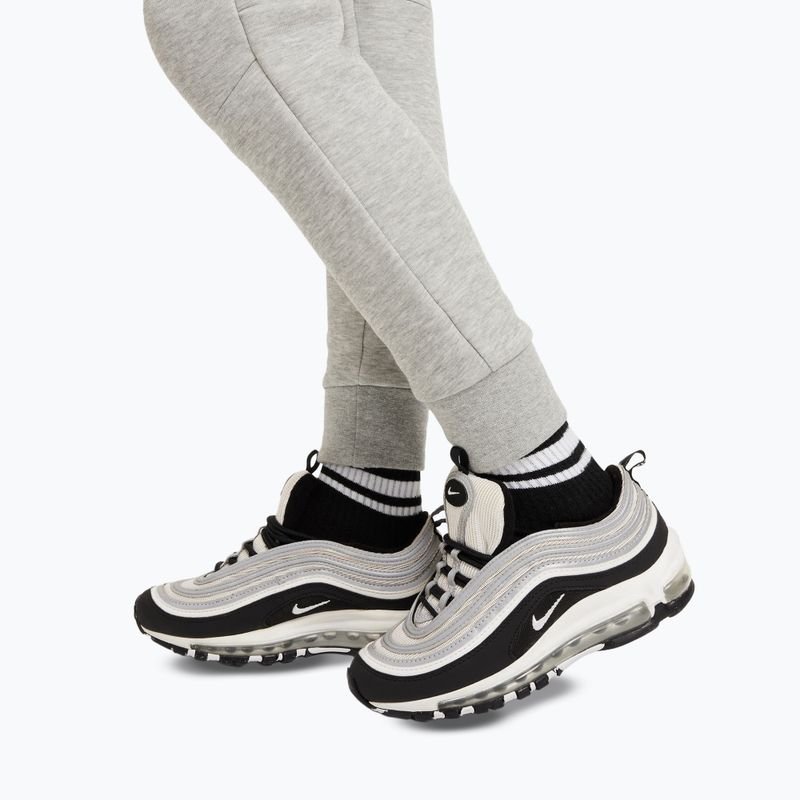 Детски панталони Nike Sportswear Tech Fleece dark grey heather/black/black 6