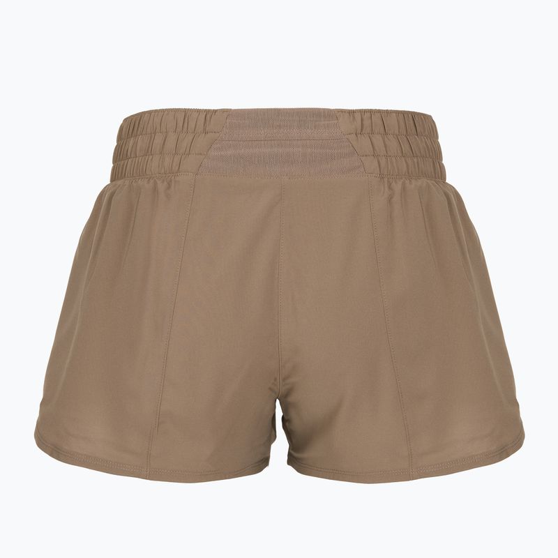 Дамски шорти Nike One Dri-Fit 3” mink brown/reflective silver 2
