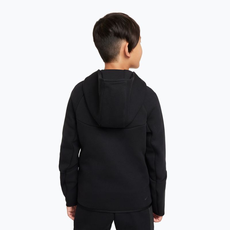 Детски суитшърт Nike Sportswear Tech Fleece Full Zip black/black/black 3