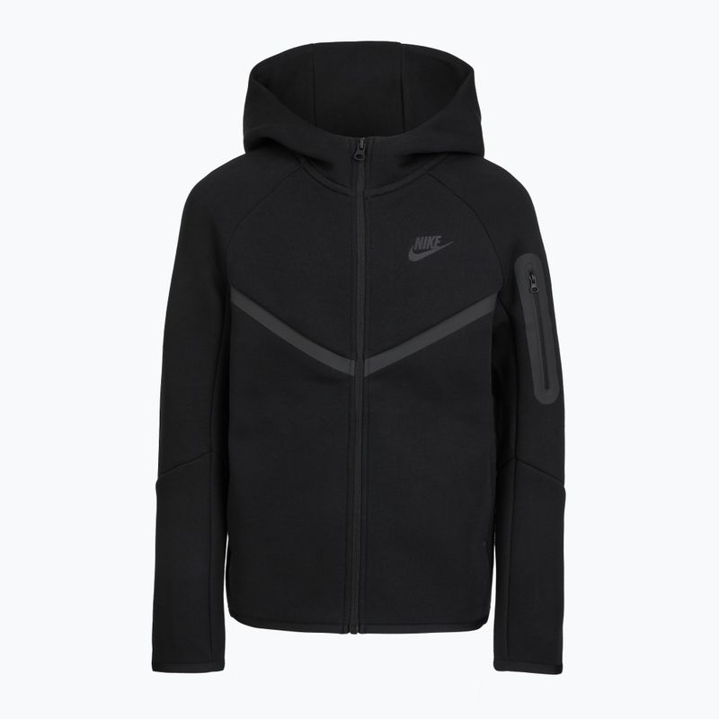 Детски суитшърт Nike Sportswear Tech Fleece Full Zip black/black/black 7