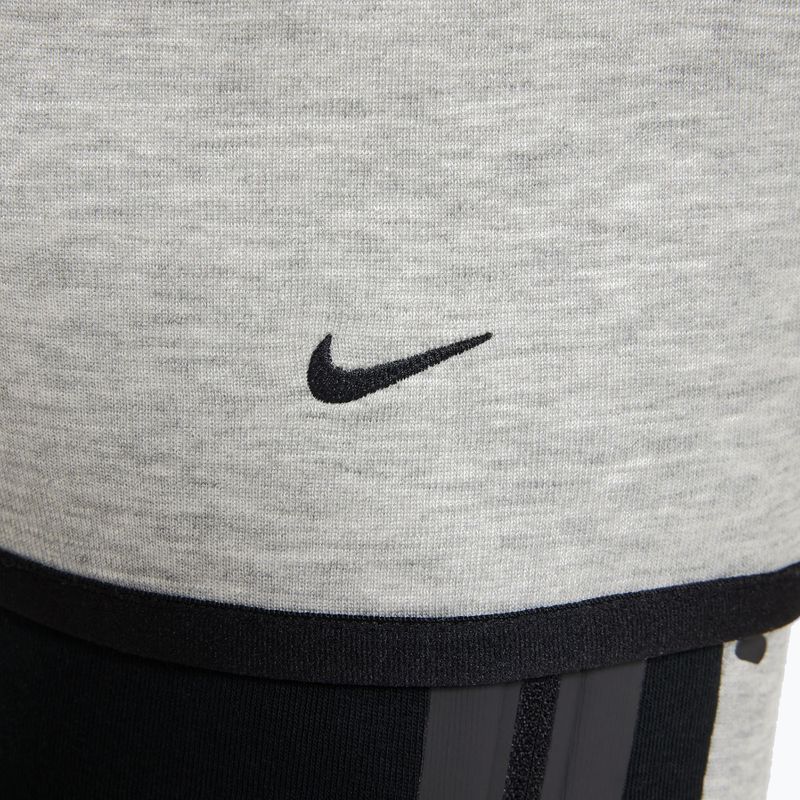 Детски суитшърт Nike Sportswear Tech Fleece Full Zip dark grey heather/black/black/black 8
