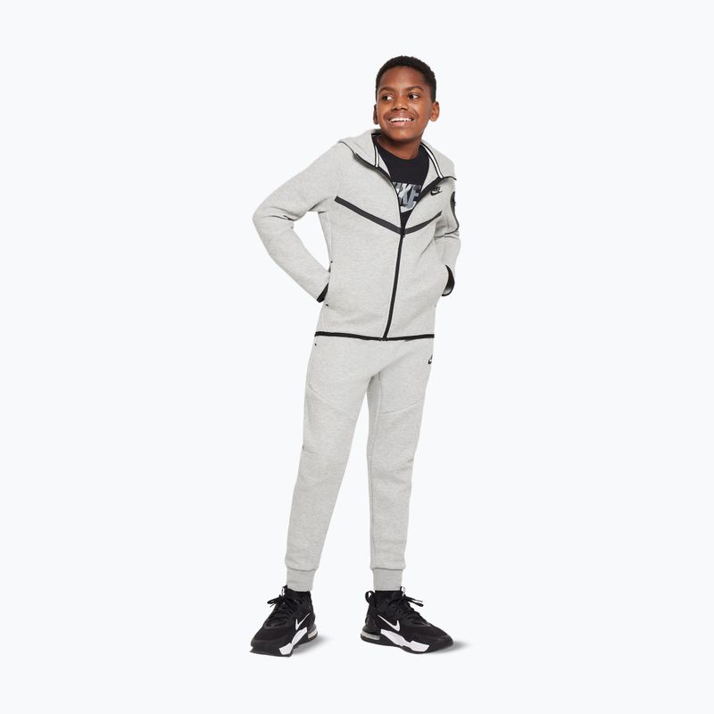 Детски суитшърт Nike Sportswear Tech Fleece dark grey heather/black/black 2