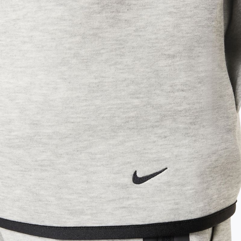 Детски суитшърт Nike Sportswear Tech Fleece dark grey heather/black/black 7