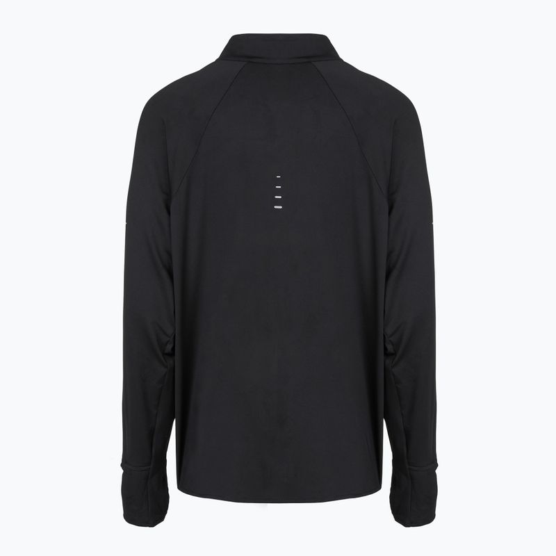 Дамска блуза с дълъг ръкав за бягане Nike Swift Dri-FIT UV 1/4-Zip Plus Size black 7