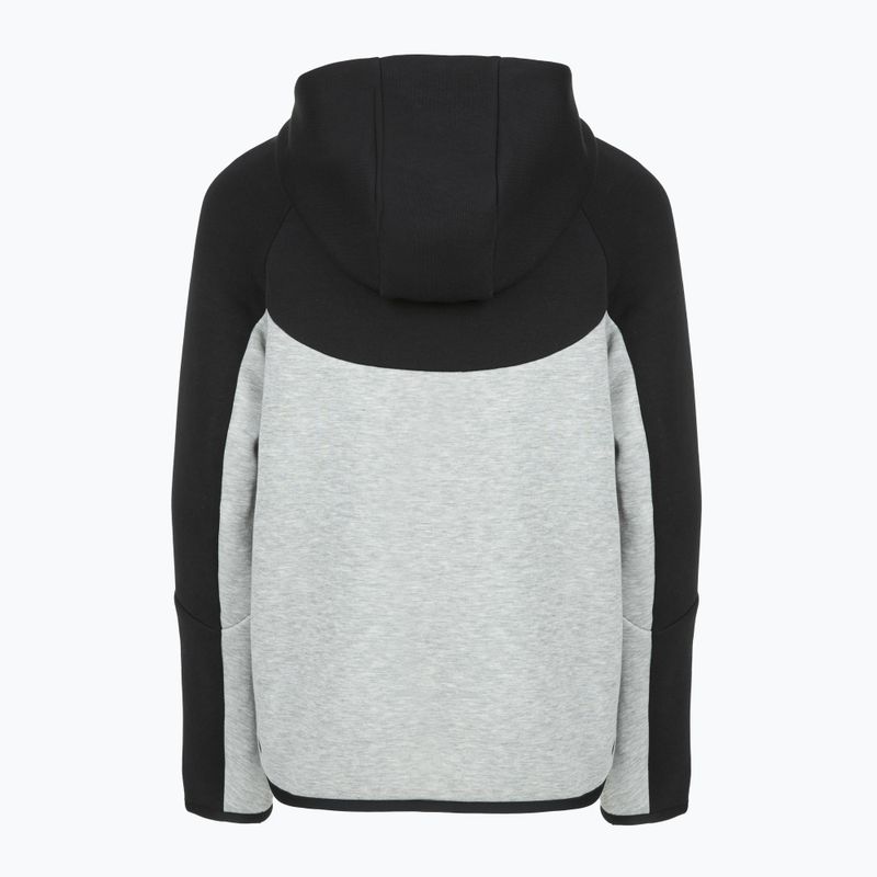 Детски суитшърт Nike Sportswear tech fleece full-zip dark grey heather/black/black/black 7