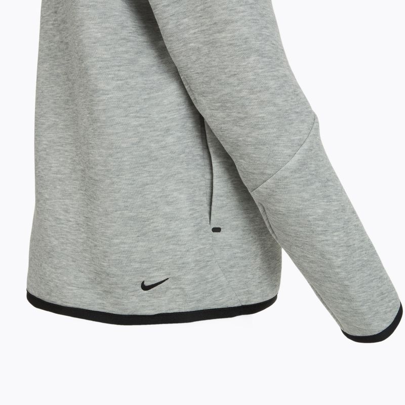 Детски суитшърт Nike Sportswear Tech Fleece Full-Zip dark grey heather/black/black 12