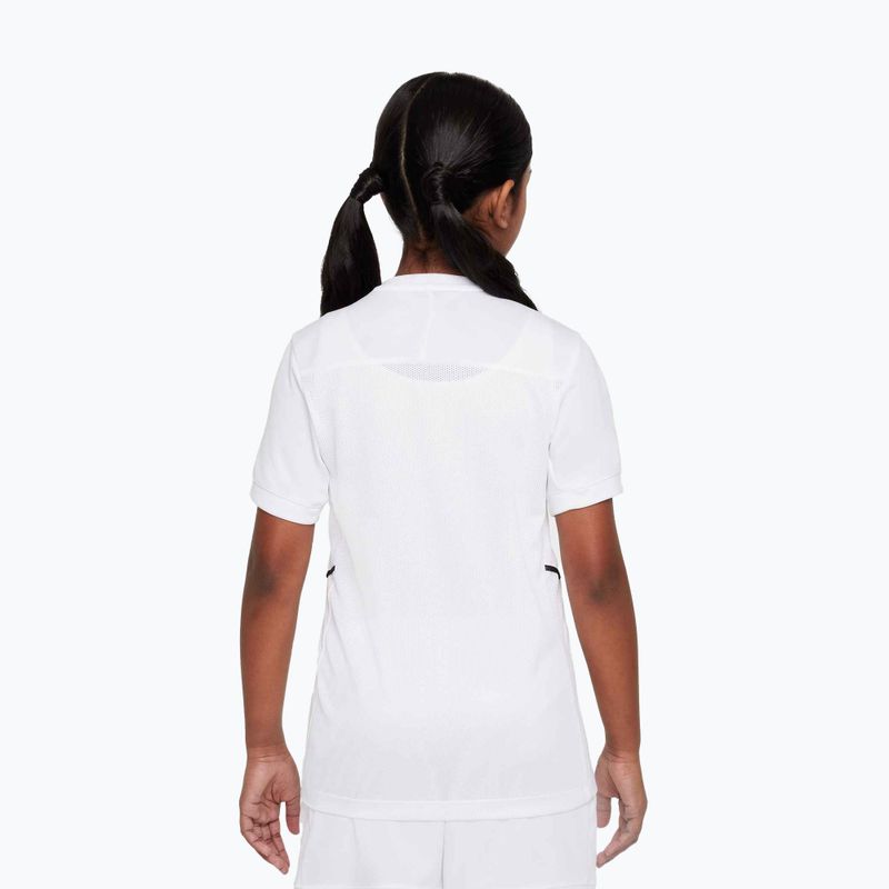 Детска футболна тениска Nike Academy Dri-Fit Jr white/white/black/black 3
