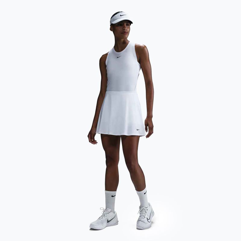 Пола за тенис Nike Court Dri-Fit Victory Flouncy бяла / черна 2