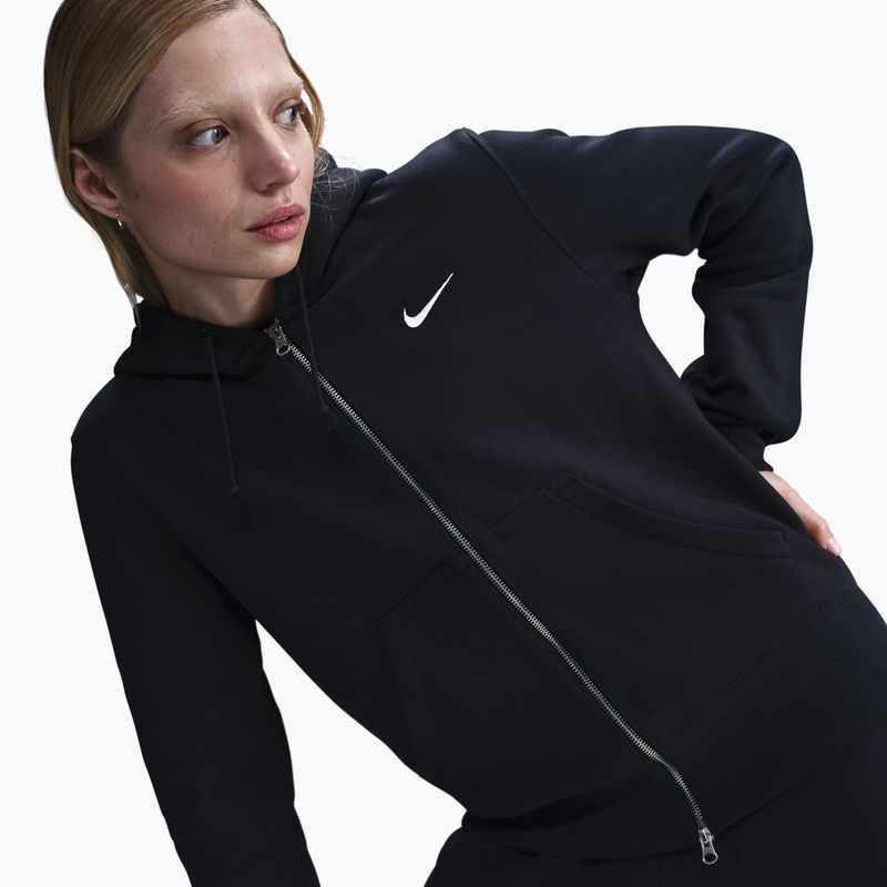Дамски суитшърт  Nike Sportswear Phoenix Fleece Full Zip black/sail 4