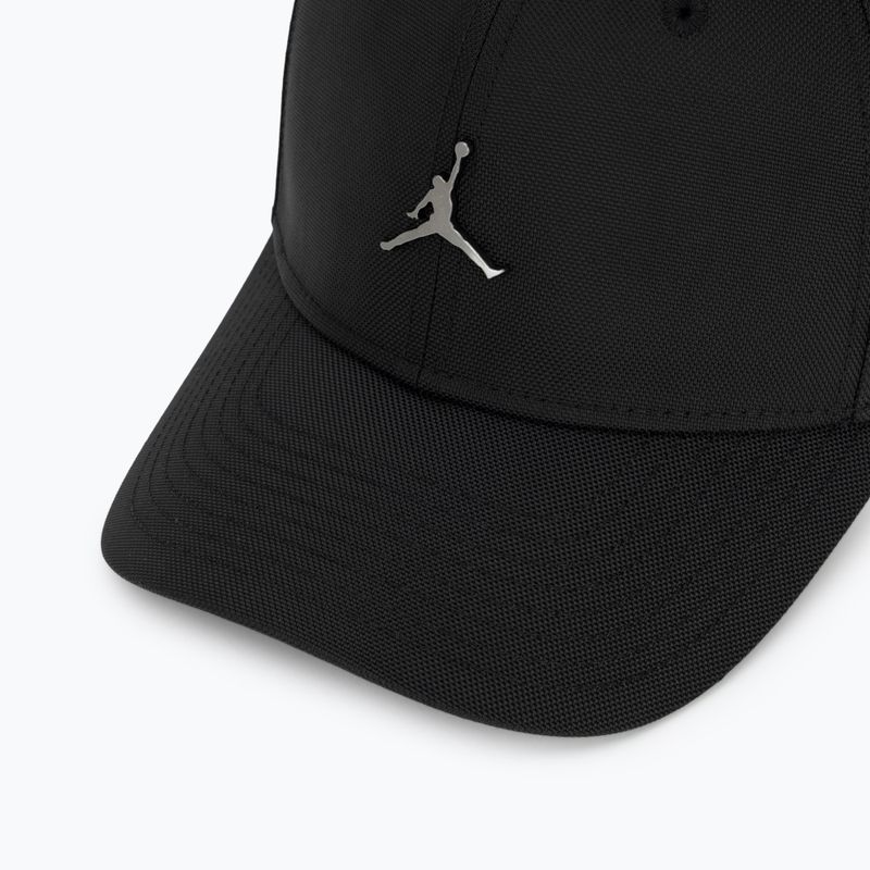 Шапка с козирка  Jordan Rise Structured Metal Jumpman black/R511 3