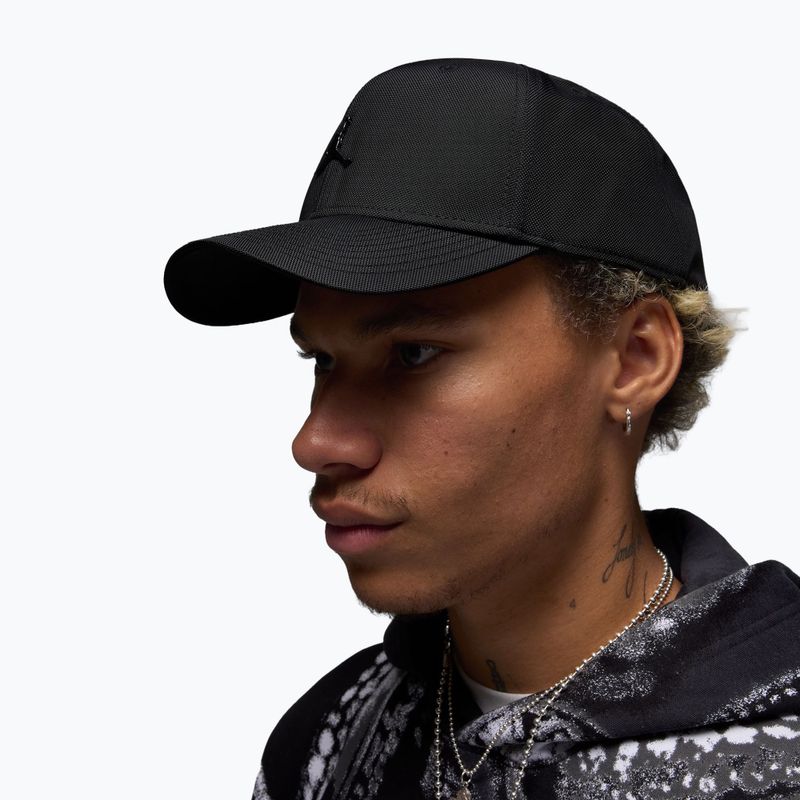 Шапка с козирка  Jordan Rise Structured Metal Jumpman black/R511 6