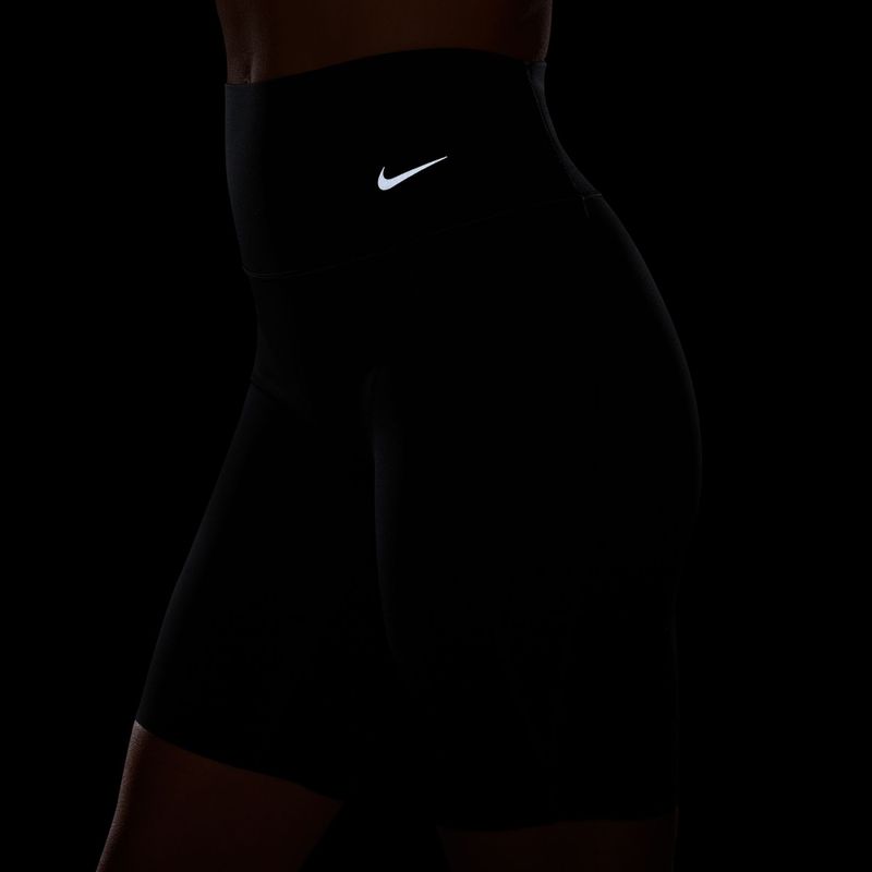 Дамски шорти за тренировка Nike Universa High Waisted Biker 8" black/anthracite/dark smoke grey 8