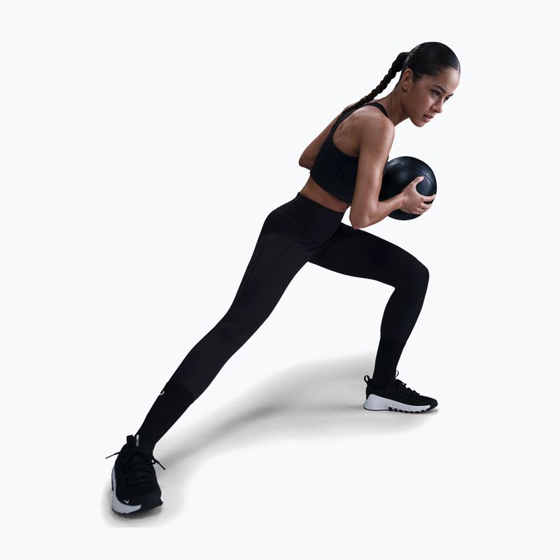 Дамски клин за тренировка Nike Universa High-Waisted 7/8 black/anthracite/dark smoke grey 4