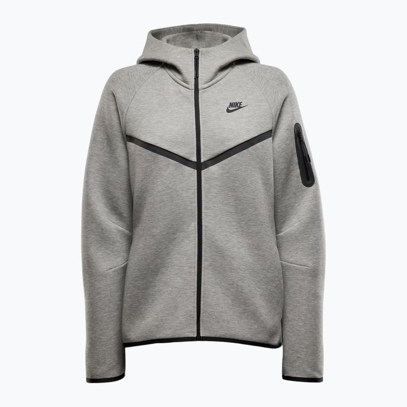 Дамски суитшърт Nike Sportswear Tech Fleece Windrunner dark grey melange/black 6
