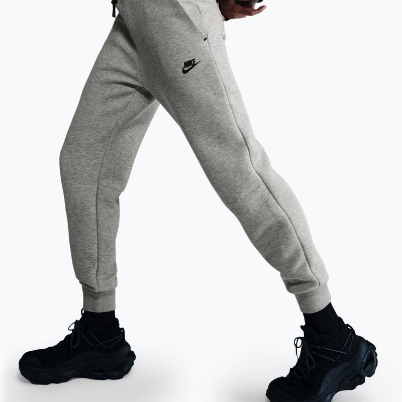 Дамски панталони Nike Sportswear Tech Fleece Mid-Rise dark grey heather/black 5