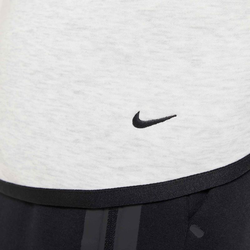 Детски суичър Nike Sportswear Tech Fleece light grey/heather/black/black 8