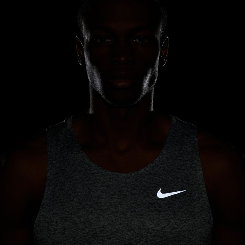 Мъжка тениска за бягане Nike Stride Dri-Fit ADV smoke grey/heather 7