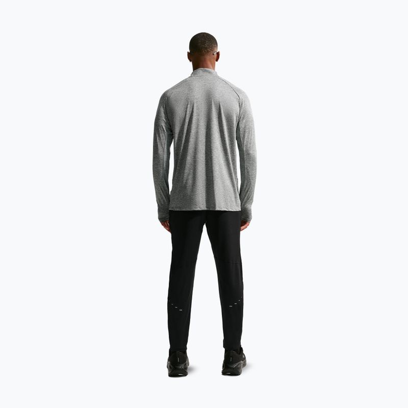 Мъжки суитшърт за бягане Nike Stride 1/4 Zip Dri-Fit smoke grey/heather 3