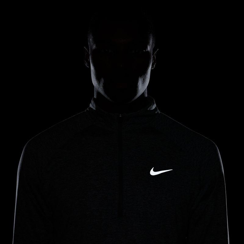 Мъжки суитшърт за бягане Nike Stride 1/4 Zip Dri-Fit smoke grey/heather 10