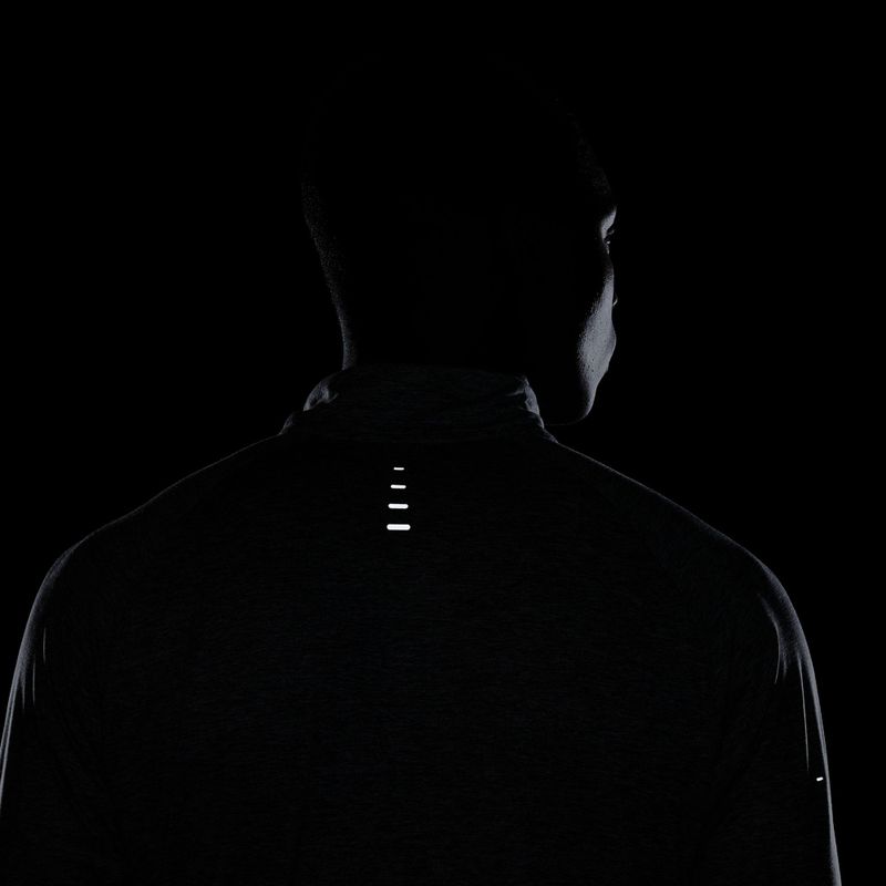 Мъжки суитшърт за бягане Nike Stride 1/4 Zip Dri-Fit smoke grey/heather 11