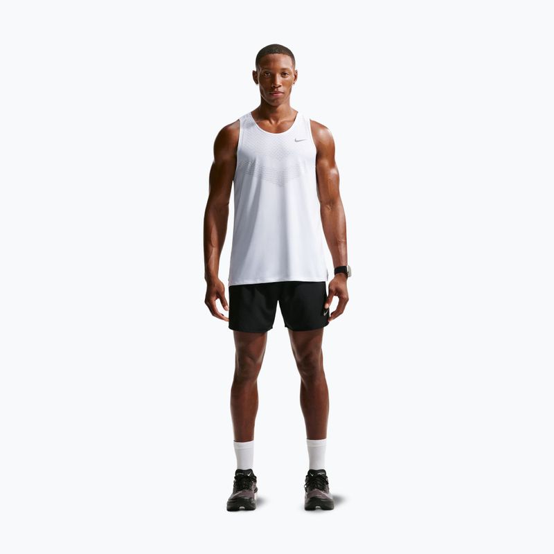 Мъжка тениска за бягане Nike Stride white 2