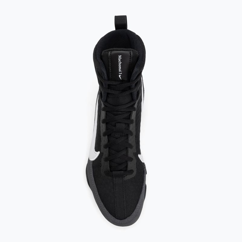 Боксови обувки Nike Machomai 3 черно/бяло 5