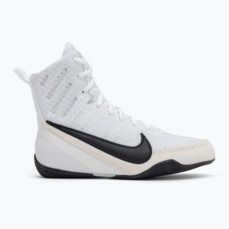 Nike Machomai 3 бели/черни боксови обувки 2