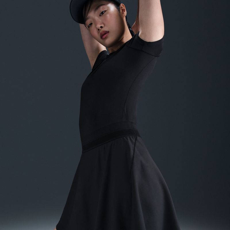 Пола за тенис Nike Court Dri-Fit Ace Advantage black/black 8