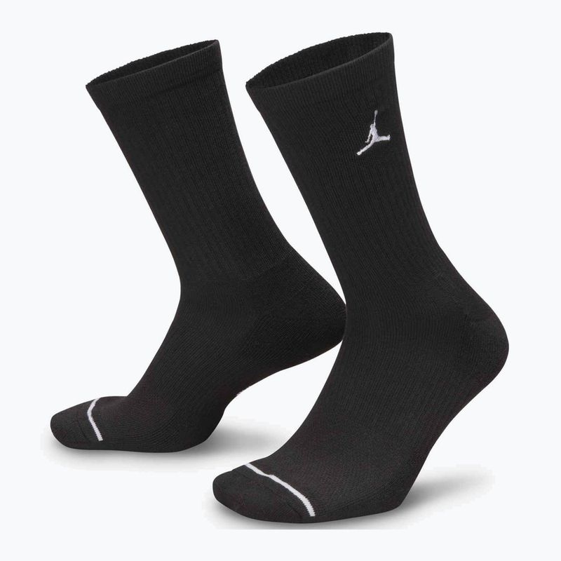 Чорапи Nike Jordan Everyday Cushioned Crew 6 чифта black/white 4