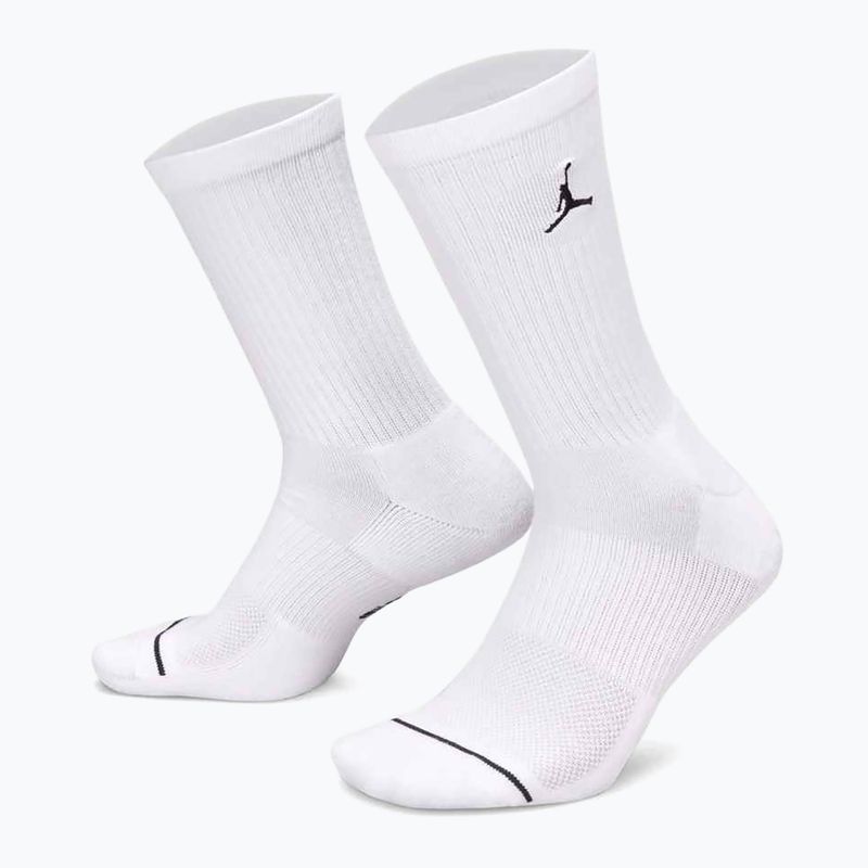 Чорапи Jordan Everyday Cushioned Crew 6 pairs white/black 3