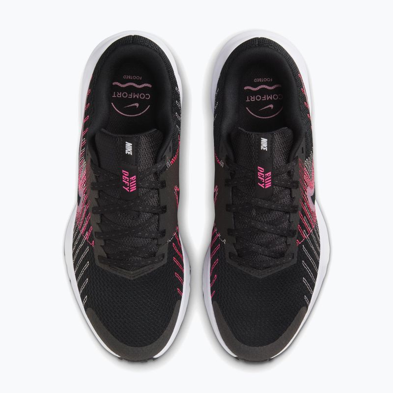 Дамски обувки за бягане Nike Run Defy black/hyper pink/elemental pink 4