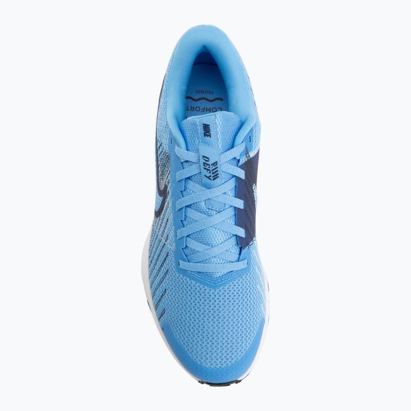 Мъжки обувки за бягане Nike Run Defy University Blue/White/Black/Blue Void 5