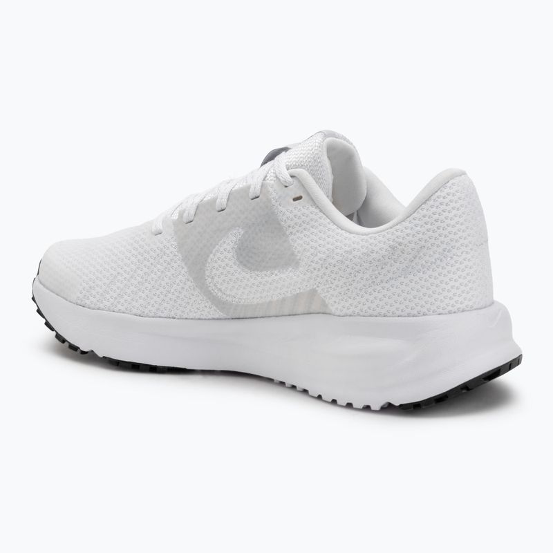 Дамски обувки за бягане Nike Run Defy white / pure platinum / black 3