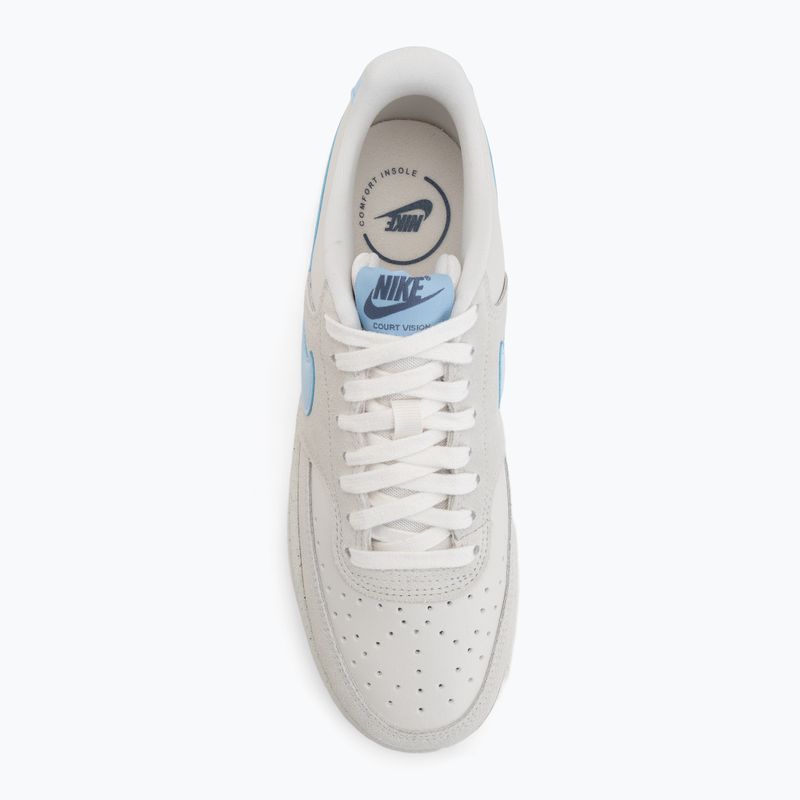 Дамски обувки Nike Court Vision Low phantom/light bone/psychic blue 5