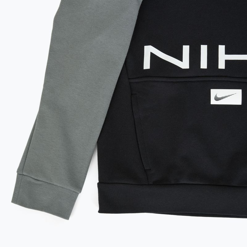 Детски суитшърт Nike Multi Dri-FIT black/smoke grey/white 3