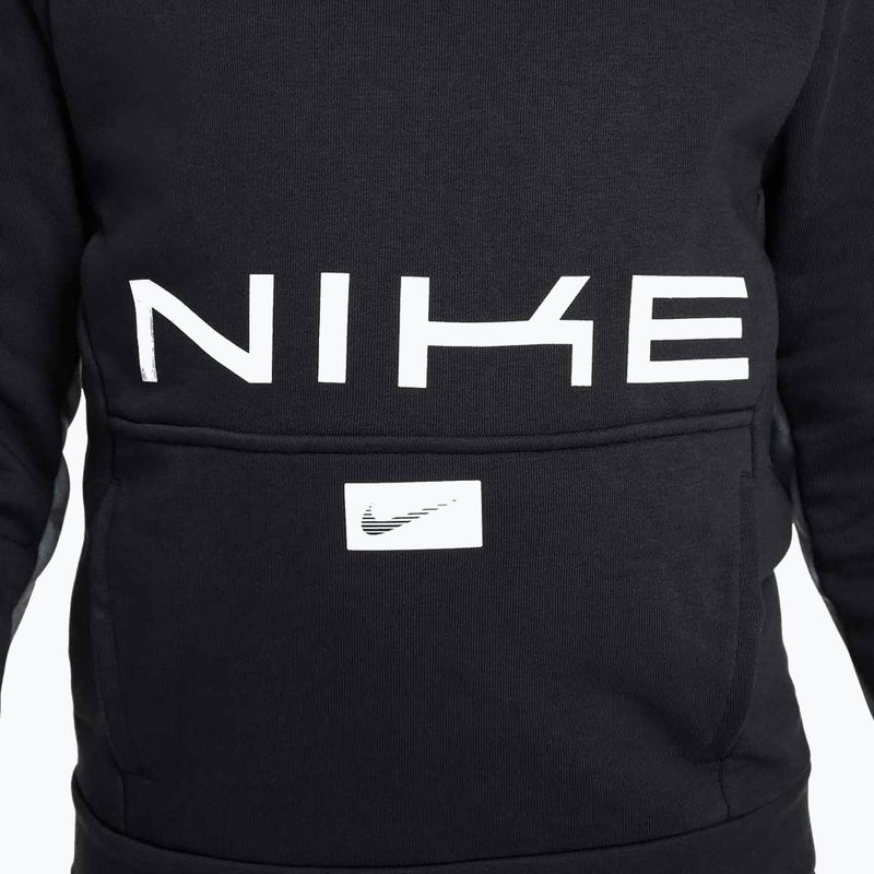 Детски суитшърт Nike Multi Dri-FIT black/smoke grey/white 9