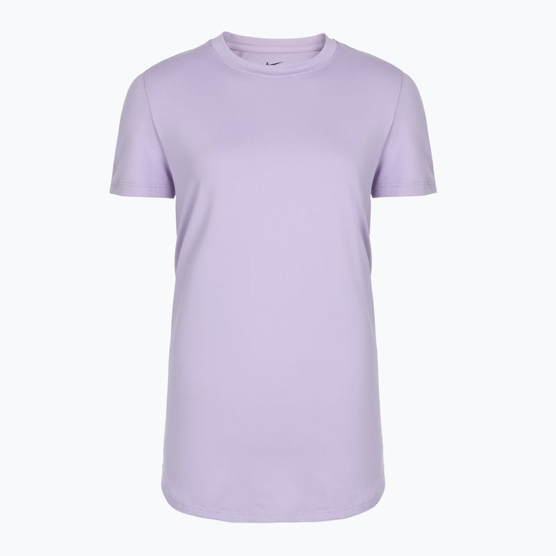 Дамска тениска Nike One Maternity Dri Fit Slim-Fit lilac ice