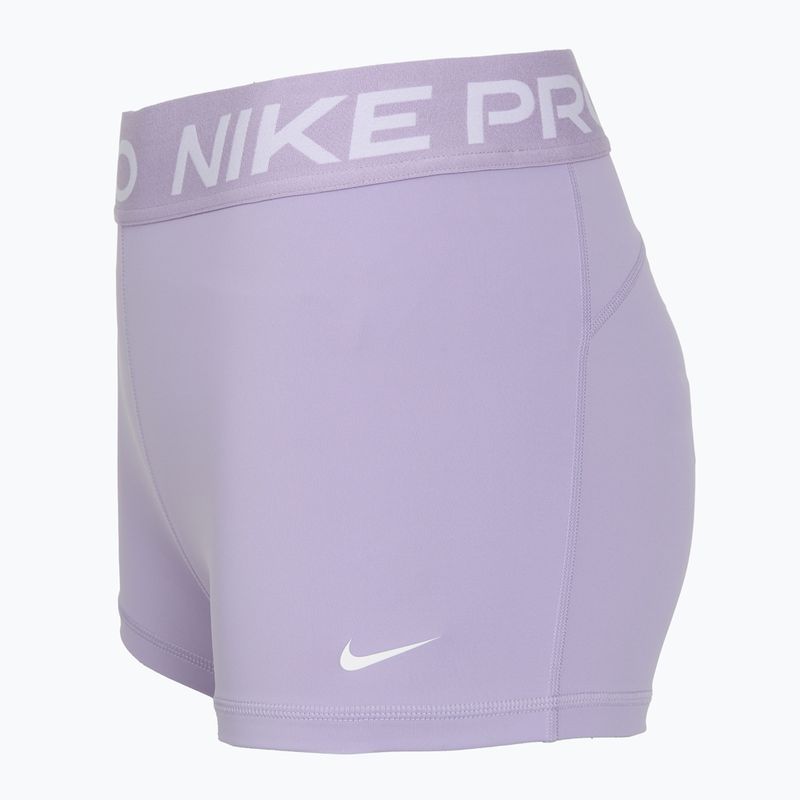 Дамски шорти Nike Pro 365 3" lilac ice/white 3