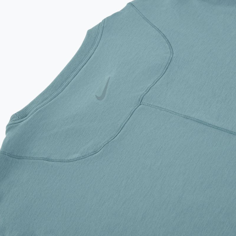 Дамска тениска Nike One Relaxed Dri-Fit smokey blue/black 9