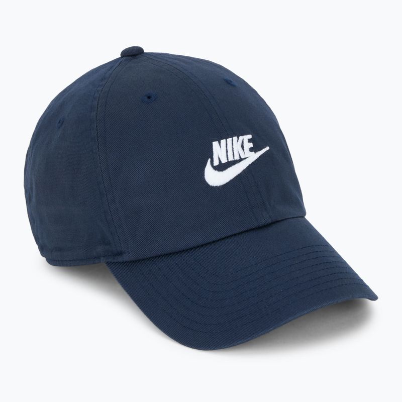 Шапка с козирка Nike Club Unstructured Futura Wash obsidian/white