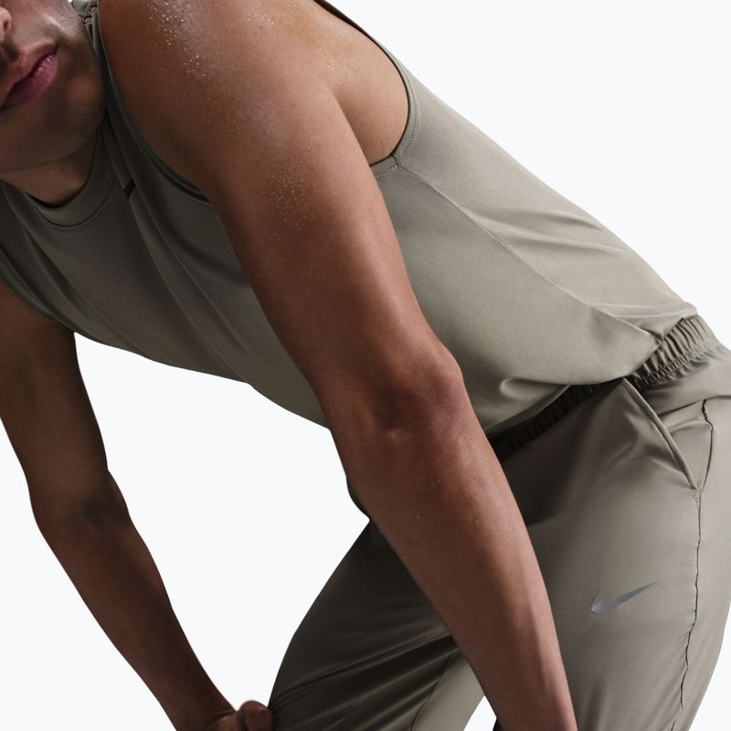 Мъжки панталони Nike Dri-Fit Form Tapered light green/black 4