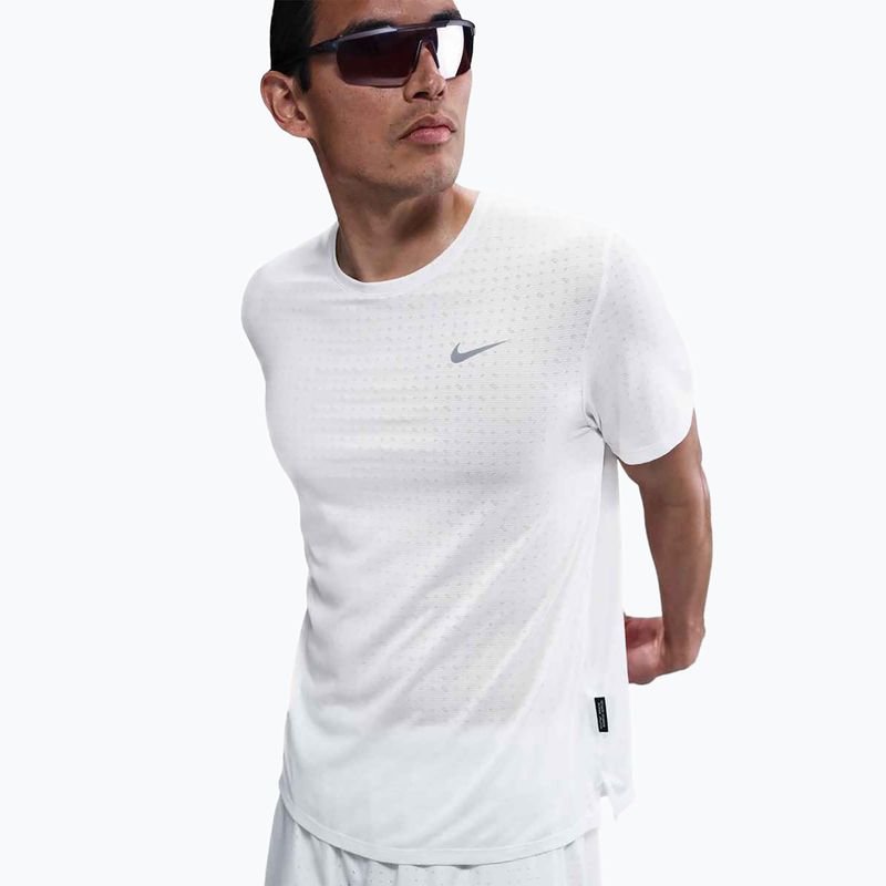 Мъжка тениска за бягане Nike Miler Breathe summit white