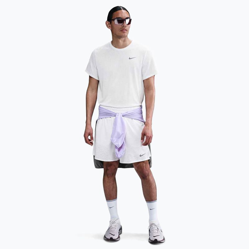 Мъжка тениска за бягане Nike Miler Breathe summit white 2