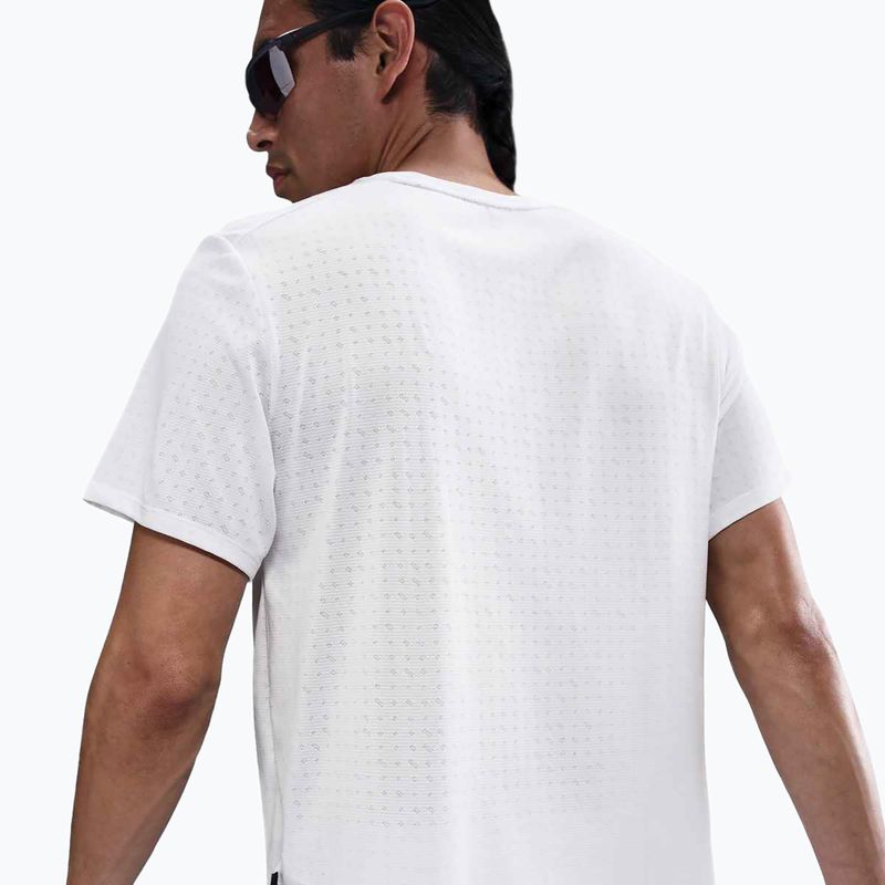 Мъжка тениска за бягане Nike Miler Breathe summit white 5