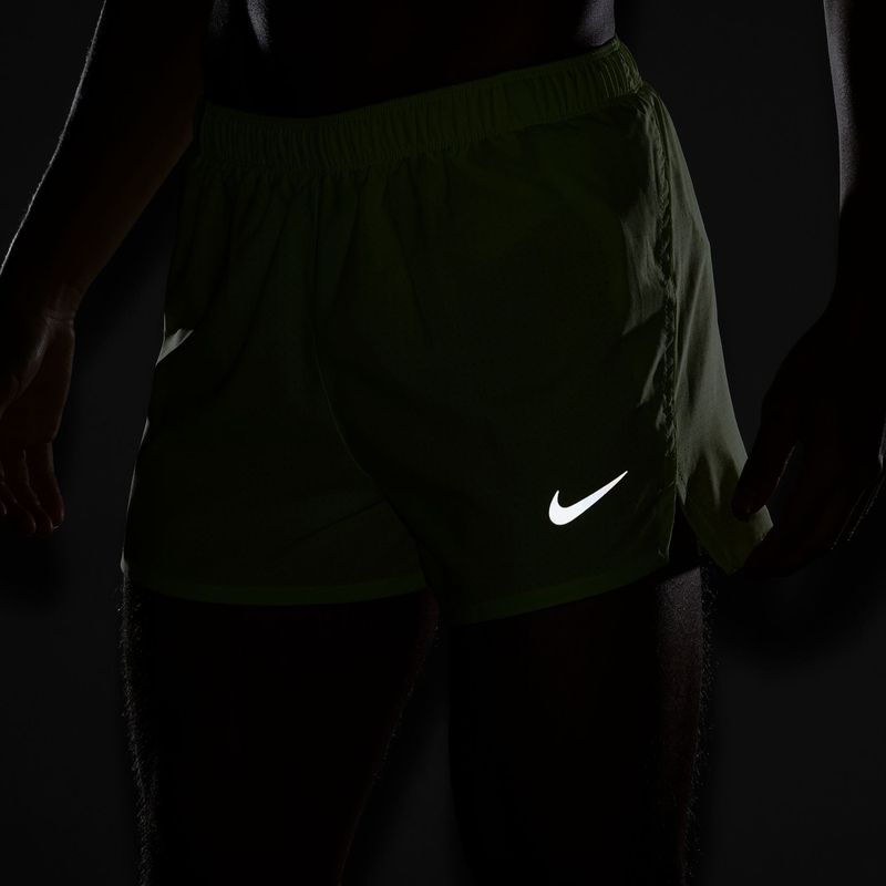Мъжки шорти за бягане Nike Fast Dri-Fit Brief Lined 3" light lemon twist/black 7