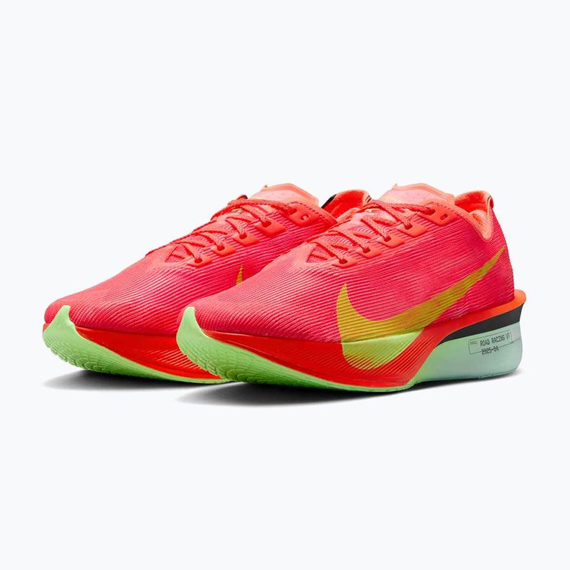 Nike Vaporfly 4 дамски обувки за бягане bright crimson / lime blast / mint foam 3