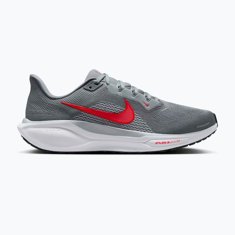 Мъжки обувки за бягане Nike Pegasus 41 cool grey/wolf grey/pure platinum/bright crimson 8