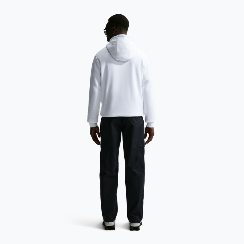 Мъжки суитшърт Nike Club Pullover Hoodie white/white/black 2