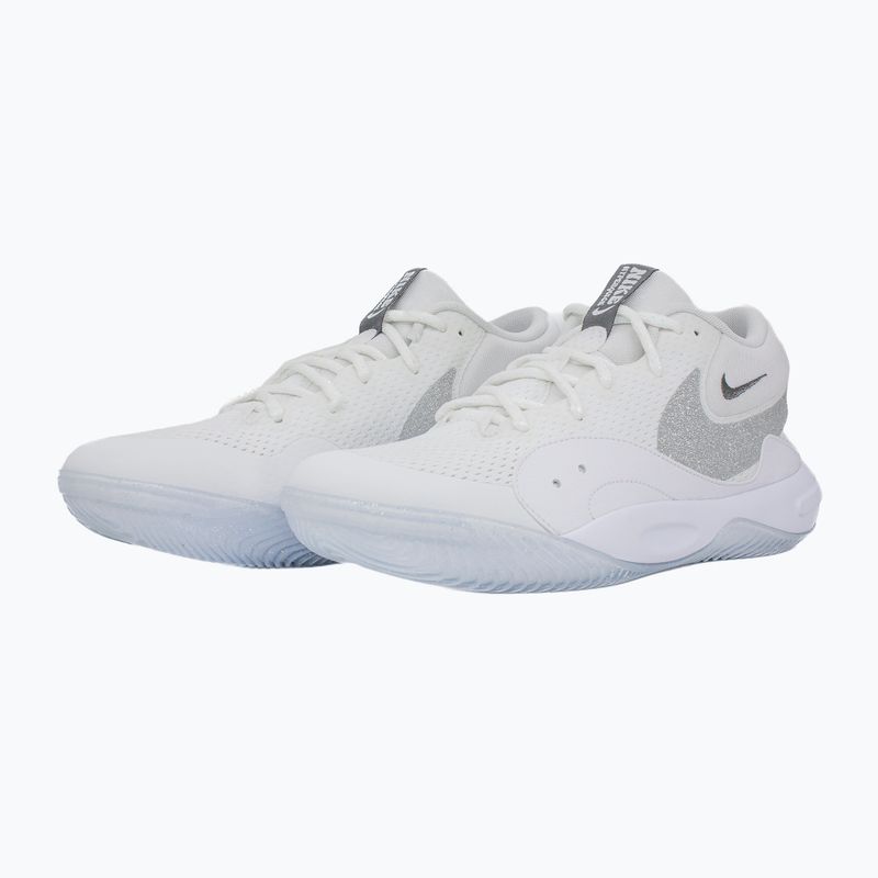 Дамски обувки за волейбол Nike Hyperquick Court Flight SE smmit white/metalic silver/pure platinum 10